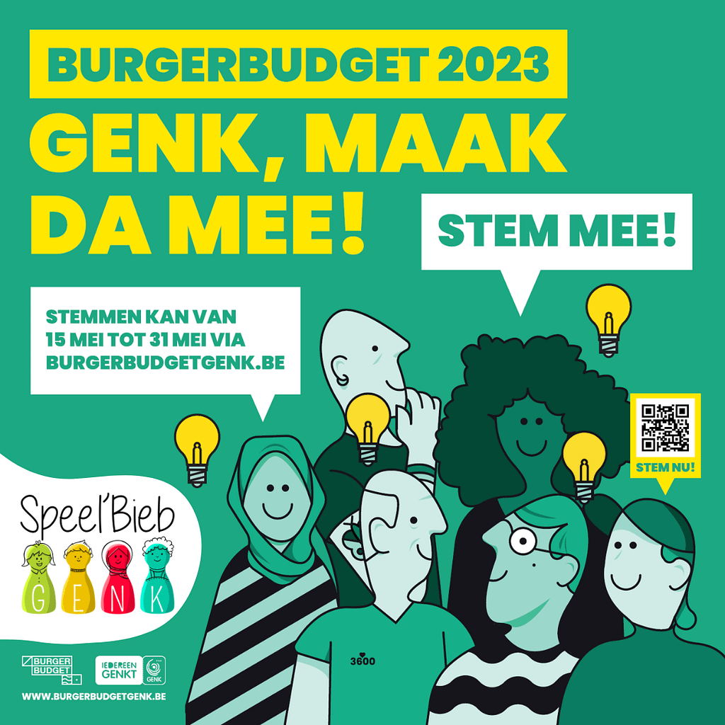 Affiche Burgerbudget Genk